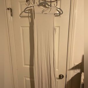 Skims lounge cut out dress, white size XL